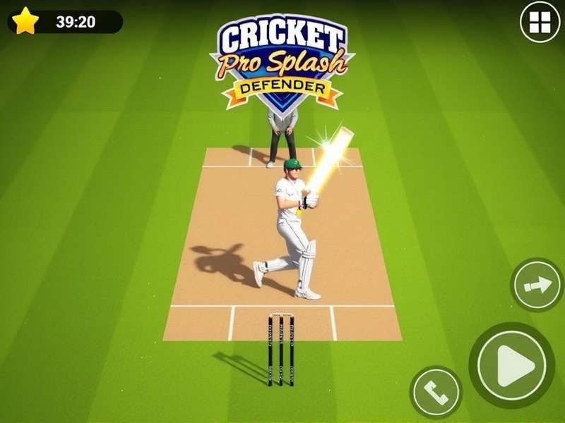 Cricket Pro Splash Defender bowling mechanics
